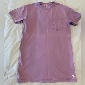 Departwest Faded Pink Crew Neck T-Shirt